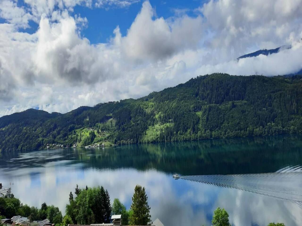 Haus Kraller-Urlaub Mit Seeblick มิลชตัทท์ ภายนอก รูปภาพ